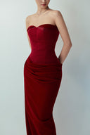 BYDI • Eden Corset Pleated Tulle Couture Gown
