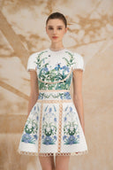 ROSEE de MATIN • Floral Printed Mini Dress
