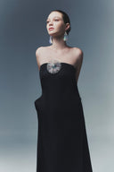 Royal Plume Strapless Twill Couture Gown for women, from MR CRAZY & LADY SEXY, The Viet Concept 