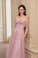 Adela Orchid Blush Couture Corset Gown for women, from JOSEPHINE, The Viet Concept 