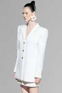 White Lotus Cotton Suits for women, from Pham, The Viet Concept 