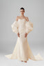 White Cateline Maxi Dress for women, from LINH DOAN, The Viet Concept 