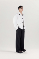 CAOSTU • White D-Beetle Jacket Cotton - The Viet Concept