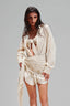 Beige Linen Shirt for women, from Xita, The Viet Concept 