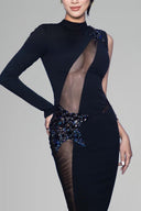 Étoile Luxe Fitted Evening Gown for women, from TRAN D TRI, The Viet Concept 