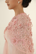 Flower Bloom Couture Layered Abaya for women, from HAYTAN, The Viet Concept 