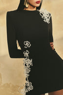 Rosalie 3D Crystal Mini Cocktail Dress for women, from L'SCARLETT, The Viet Concept