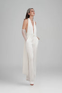 White Velora Maxi Dress for women, from POEM, The Viet Concept 