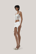 White Juliette Strap Top for women, from Huelley Rose, The Viet Concept 