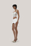 White Juliette Strap Top for women, from Huelley Rose, The Viet Concept 