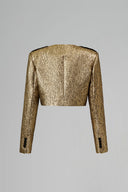 Auric Eclipse Cropped Couture Blazer for women, from IHF STUDIO, The Viet Concept