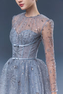 Lux Star Embellished Tulle Mini Dress for women, from JOSEPHINE, The Viet Concept 