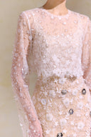 Aste Blossom Sequin Slip Dress for women, from ARTI, The Viet Concept 