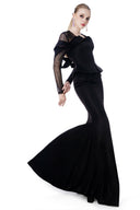 Onyx Architect Peplum Mermaid Gown for women, from MR CRAZY & LADY SEXY, The Viet Concept 