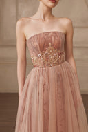 Gwen Embellished Bustier Tulle Gown for women, from JOSEPHINE, The Viet Concept 