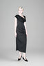Black Vezzoso Midi Dress for women, from Lam.D, The Viet Concept 