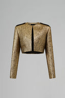 Auric Eclipse Cropped Couture Blazer for women, from IHF STUDIO, The Viet Concept