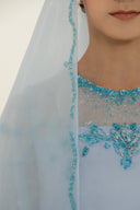 Haytan Royal Sapphire Embellished Abaya for women, from HAYTAN, The Viet Concept 