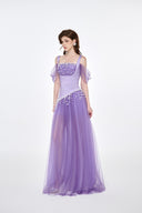 LUCILLA • Veya Crystal Floral Tulle Ball Gown