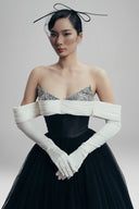 Velvet Threads Chiffon Silk Maxi Dress for women, from LINH DOAN, The Viet Concept 