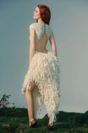 Nerine Blanca Sculptural Couture Dress for women, from LA VIERGE, The Viet Concept 