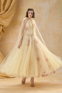 Aurelie Couture Sequin Tulle Organza Evening Gown for women, from MADDY HATES ROSE, The Viet Concept