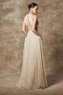 Monde Éthereal Lace Halter Gown for women, from BYDI, The Viet Concept