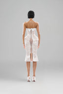 White Lua dress for woman, from HUELLEY ROSE, The Viet Concept 