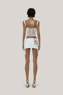 White Juliette Strap Top for women, from Huelley Rose, The Viet Concept 