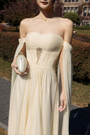 Cream Glacyn Maxi Dress for woman, from CALISTA, The Viet Concept 