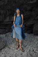 Azure Veil Lace Organza Tank for women, from CAOSTU, The Viet Concept