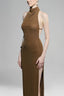  Choco Sparkling Mesh Maxi Dress for women, from Pham, The Viet Concept 