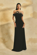 Fleur de Cristal Off-Shoulder Maxi Gown for women, from L'SCARLETT, The Viet Concept