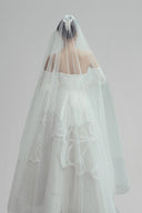 Auroral Wingspan Organza Maxi Dress for women, from LINH DOAN, The Viet Concept 