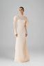 White Bridgette Maxi Dress for women, from LINH DOAN, The Viet Concept