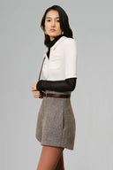 White Double Jersey Pointed Hem Polo for women, from LECIA, The Viet Concept 