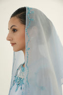 Haytan Royal Sapphire Embellished Abaya for women, from HAYTAN, The Viet Concept 