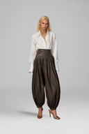 High-Waist Sarouel Tapered Baggy Pants for women, from KEIRA TONG, The Viet Concept 