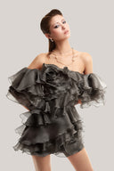Black Off-shoulder Mini Dress for women, from MUST HAVE, The Viet Concept
