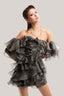 Black Off-shoulder Mini Dress for women, from MUST HAVE, The Viet Concept