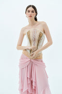 LA VIERGE • La Esperanza Lace Boned Couture Corset