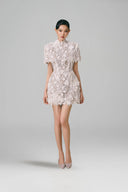Celestine 3D Floral Baroque Lace Cape for women, from VONTIER DE MONTIER, The Viet Concept