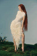 Nerine Blanca Sculptural Couture Dress for women, from LA VIERGE, The Viet Concept 