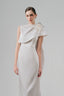 Cream Asoo Maxi Dress for women, from White Plan, The Viet Concept 