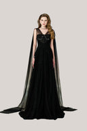 Black Nyxara Dress for women, from Calista, The Viet Concept 