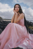 The Wings Rhinestone Metallic Chiffon A-Line Evening Gown for women, from LINH PHUNG, The Viet Concept