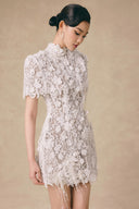 Celestine 3D Floral Baroque Lace Cape for women, from VONTIER DE MONTIER, The Viet Concept