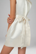 Nacre A-Line Mini Dress for women, from Guyehi Studio, The Viet Concept 