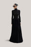 Black Ginevra Maxi Dress for women, from HUONG, The Viet Concept 