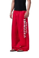 Ssma Vital Oversized Track Pants Red Edition for men, from STRESS MAMA, The Nam Concept 